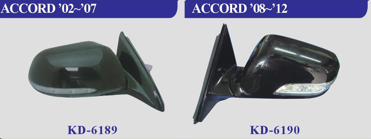 Side Mirror KD-6190 for Honda ACCORD | KDC OEM/ODM